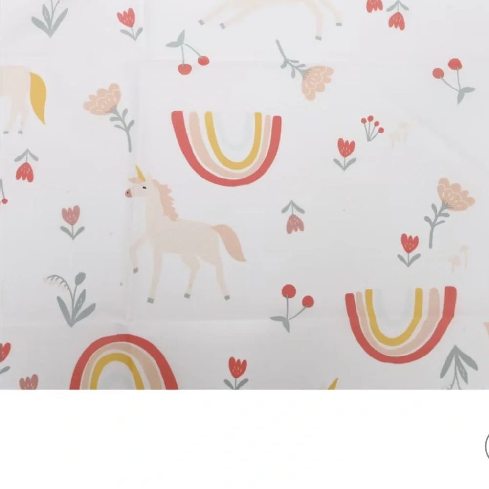 Kids Pillowfort Play Tent with Rainbow and Unicorn Design - Picture 9 of 14